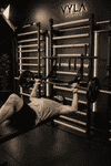 Ultimate Workout Bench w/Combo Pull-up Bar/Barbell Holder (Works w/VSB Stall Bar)