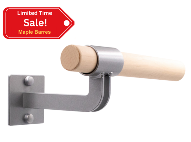 Geo Wall Mount Barre & Bracket Systems (Wood)