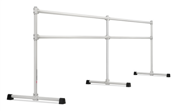 Extreme Series: Steel Double Bar Freestanding Ballet Barre