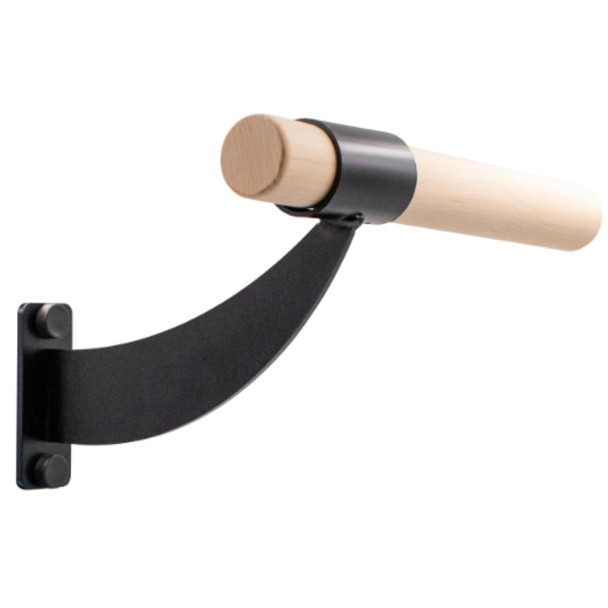 Classic WB15 - Single Bar Wall Mount Ballet Barre System (Wood)