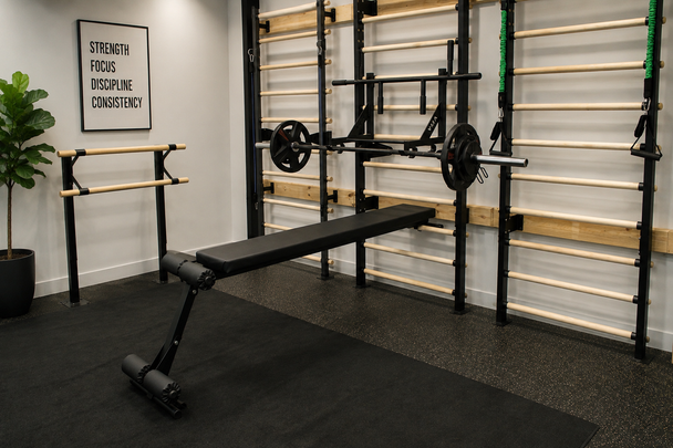 Ultimate Workout Bench (Works w/Stall Bars)