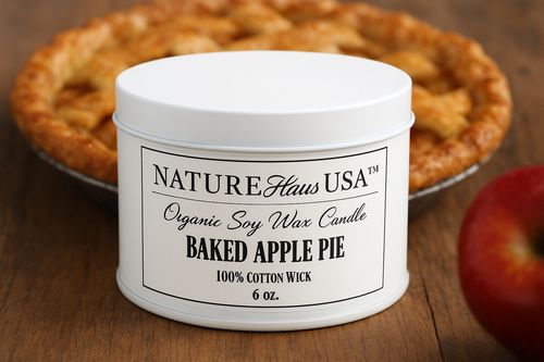 Organic Soy Wax Candle, 6 Oz.