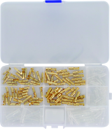 BikeMaster Bullet Style Terminal Kit with Silicone Covers, Part Number 152493