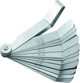 BikeMaster 12-Blade Angled Combination Tappet Feeler Gauge Set - Pack of 3