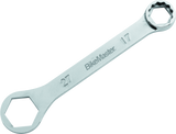 BikeMaster Rider Wrench - 27mm 6-Point and 17mm 12-Point Multi-Size Combination Wrench