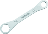 BikeMaster Rider Wrench - 24mm and 17mm 6-Point Combo