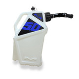 Matrix Concepts M5 0.5 Gallon Utility Can White-Blue for Powersports