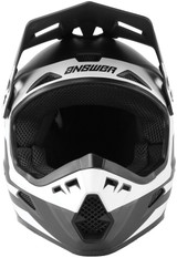 Answer AR1 Sweep Helmet Black/White – Medium – Meets ECE 22-05/06 and D.O.T. Standards