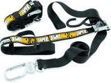 ProTaper 1-1/2 Inch Tie Down with Swivel Carabiner Base Hook
