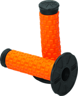 ProTaper Pillow Top Grips - Orange/Black | Off-Road Motorcycle Handlebar Grips with Vibration Dampening and Superior Traction