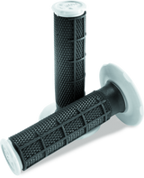 ProTaper 1/2 Waffle Grips - Dual Density Black for Powersports Vehicles