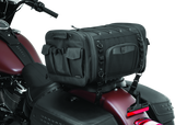 Kuryakyn Momentum Drifter Bag Part Number 5283 – Durable 42 Liter Powersports Travel Bag with External Bungee Storage and Quick Mount System