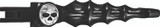 Kuryakyn Zombie Levers 96-Up Cable Gloss Black for Harley-Davidson