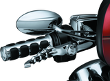 Kuryakyn Zombie Lever Set 17-20 Touring Chrome for Harley-Davidson