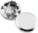 Kuryakyn Custom End Plugs Chrome for 3/8 Inch Allen Bolts – Set of 6