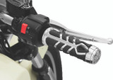 Kuryakyn Spear Grips for Indian Scout – Chrome Handlebar Grips with Vibration Reduction and Style
