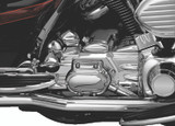 Kuryakyn Chrome Oil Filler Spout Cover for Harley-Davidson Touring Models 1993-2006