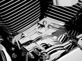 Kuryakyn Twin Cam Cylinder Base Cover 99-06 Chrome for Harley Davidson Road King Models