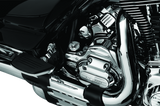 Kuryakyn Chrome Starter Cover for Harley-Davidson Touring Models 2007-2016