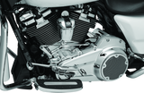 Kuryakyn 17-Up Touring Models Cylinder Base Cover - Chrome for Harley Davidson Touring Bikes