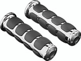 Kuryakyn ISO Universal Grips for 1 Inch Bars - Chrome