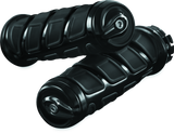 Kuryakyn Kinetic Grips Dual Cable Black – Modern Vibration-Isolating Powersports Handgrips