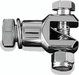 Kuryakyn Peg Mount Clevis with 1/2 in-20 Bolts – Chrome Pair for Powersports