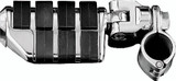 Kuryakyn Dually ISO Pegs with 1-1/4 Inch Clamp Chrome – Pair