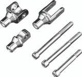 Kuryakyn Peg End Bolts 5/16-18 x 3.55 for Harley-Davidson Models