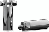 Kuryakyn 3 1/2 Inch Extended Peg Mount with 3/8 Inch-16 Mount Bolts for Harley-Davidson and Metric Motorcycles