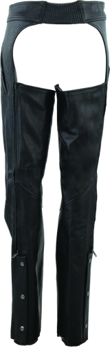 Kuryakyn River Road Plains Leather Chaps for Women - Small