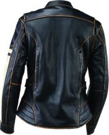 Kuryakyn Leather By River Road Dame Vintage Leather Jacket for Women - Small
