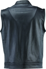 Kuryakyn Leather River Road Vandal Club Vest Black – Small