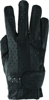 Kuryakyn River Road Tucson Leather Perforated Gloves for Women - Medium