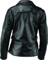 Kuryakyn River Road Ironclad Classic Leather Jacket for Women - Small