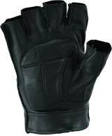 Kuryakyn Leather By River Road Tucson Shorty Gloves Black – Small