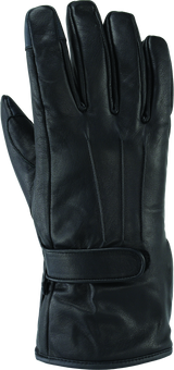 Kuryakyn River Road Taos Cold Weather Gloves – Black, Large