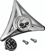 Kuryakyn License Plate Mounting Hole Covers Zombie Chrome Part 3158