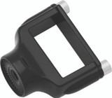 Kuryakyn Side Mount License Plate Holder Clamp for Harley-Davidson XL Models (1986-2023) - Gloss Black