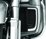Kuryakyn Tracer Lower Fairing Grill Black for Harley Davidson Touring Models Part #5064