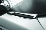 Kuryakyn Tracer Windshield Trim Lights Black for 2015 and Up Road Glides