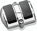 Kuryakyn Brake Pedal Cover 3-inch Wide Chrome for Honda VT750C Shadow Aero and Shadow Phantom