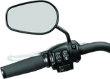 Kuryakyn Mirror Stem 3-Inch Outward Extenders for Enhanced Visibility in Black, Part #1216