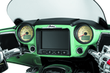 Kuryakyn Aztec Top Dash Accent Black for Indian Chieftain and Roadmaster 2017-2021
