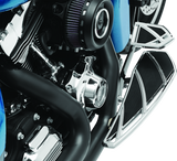 Kuryakyn Phantom Brake Pedal Pad for FL Touring Models - Chrome Finish