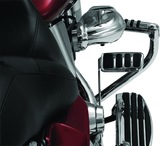 Kuryakyn ISO Brake Pedal Pad Longhorn Chrome Part 4456 for Powersports Vehicles