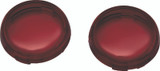 Kuryakyn Bullet Style Lens Red for Harley-Davidson Turn Signals - Part #2878