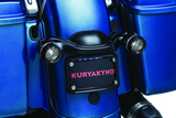 Kuryakyn Deep Dish Bezel for Bullet Turn Signals with Smoke Lens – Gloss Black, Part #5480