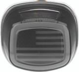 Kuryakyn Freedom Taillight with Smoke Lens and License Light for Harley Davidson
