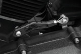 Kuryakyn Riot Shift Linkage for Dynas with Mid-Controls – Satin Black (Part #3571)